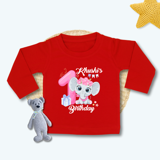 1st Birthday (Girl) (elephant)