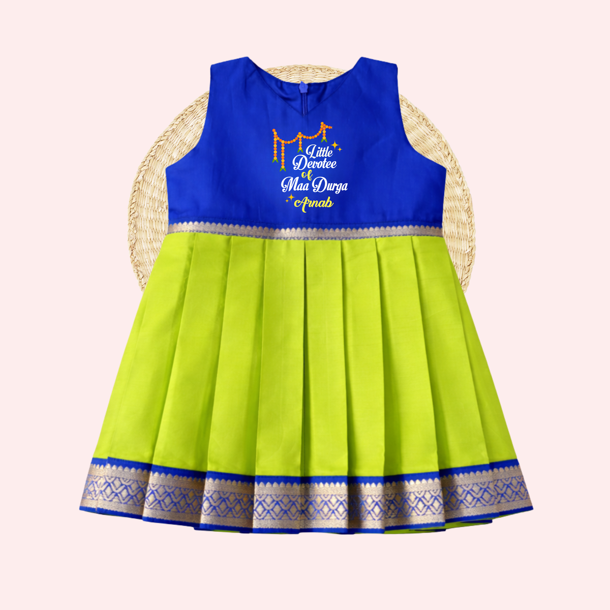 Little Devotee Of Maa Durga
