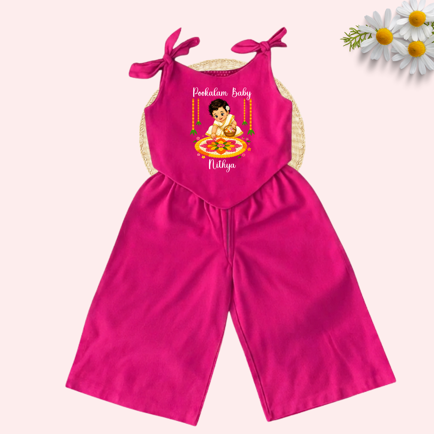 Pookalam Baby Co-ord Set