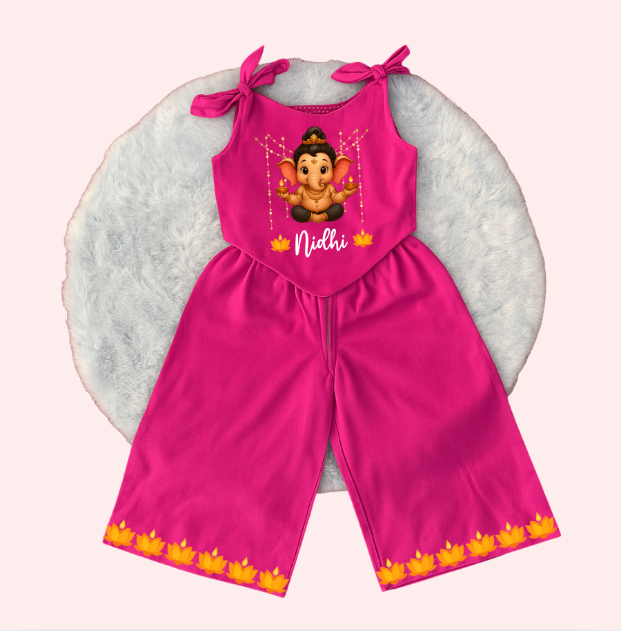 Gannu Bappa Co-ord Set
