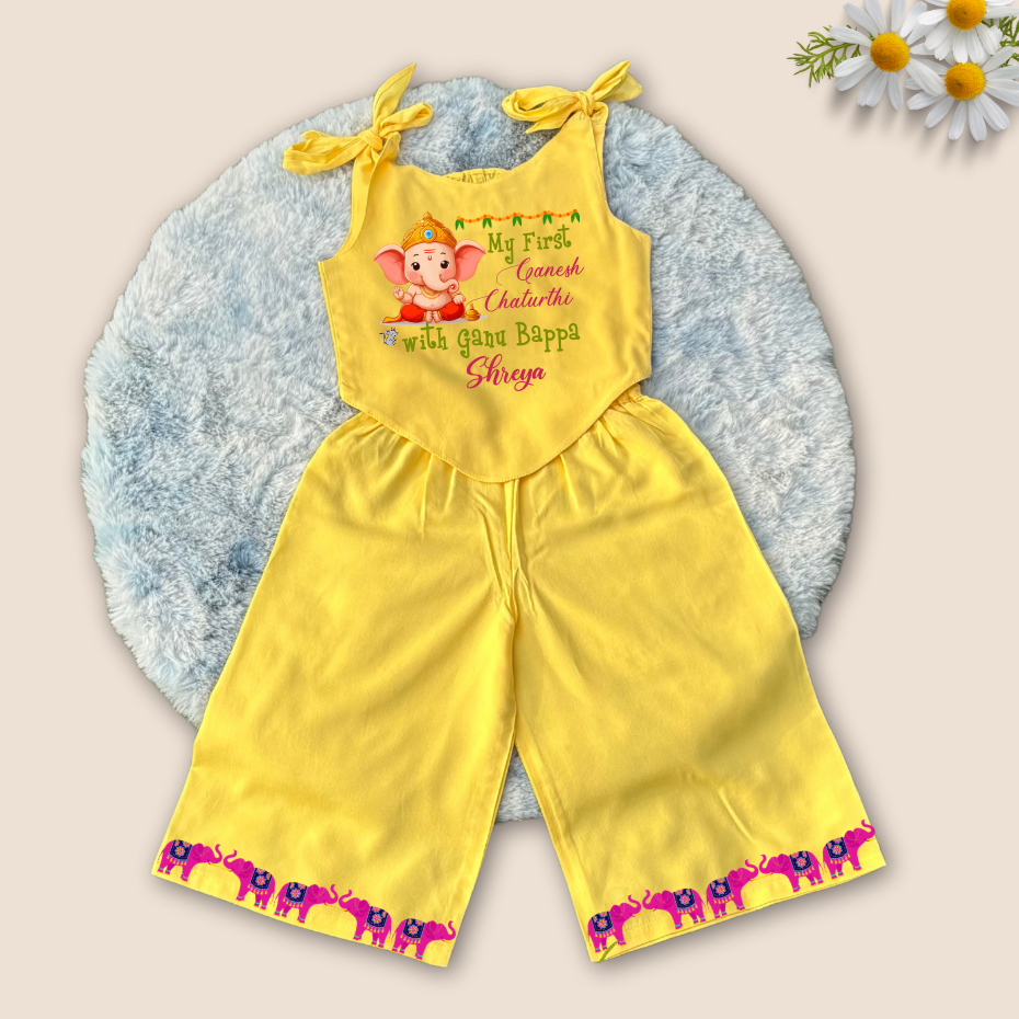 My First Ganesh Chaturthi Co-ord Set
