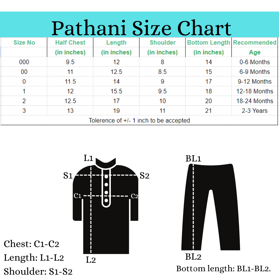 Meri Pehli Eid (Pathani Set)