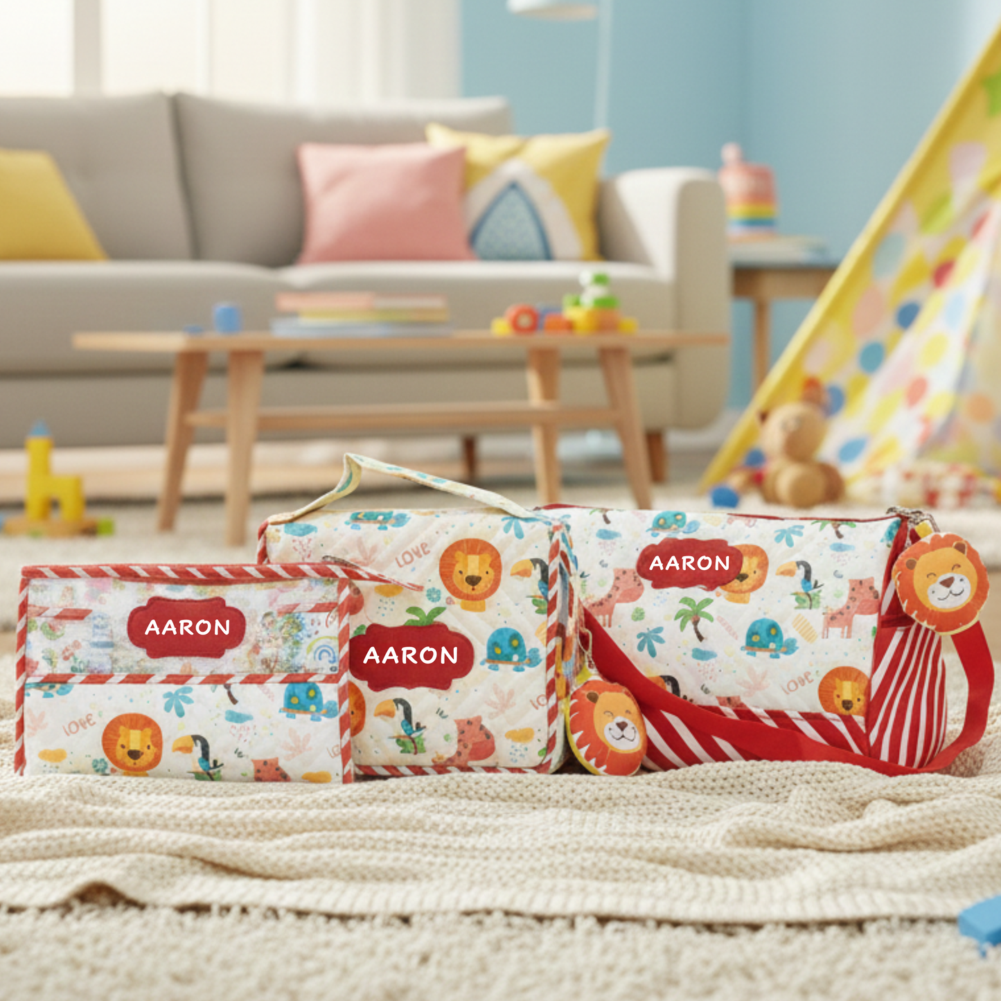 Personalised Super Travel Bag Combo