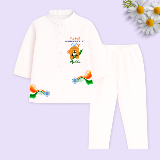My first Independence Kurta Set