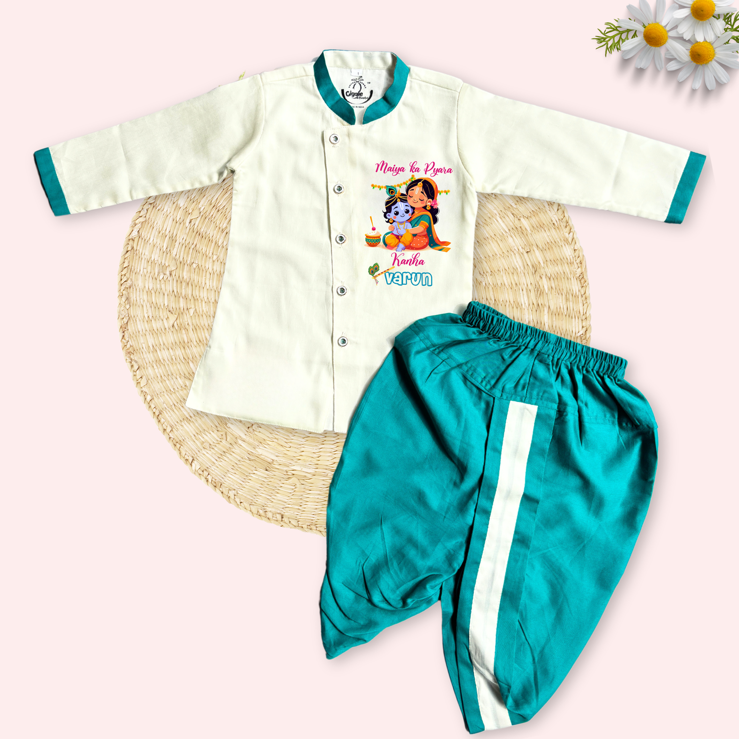 Maiya ka Pyara Kanha Dhoti Kurta