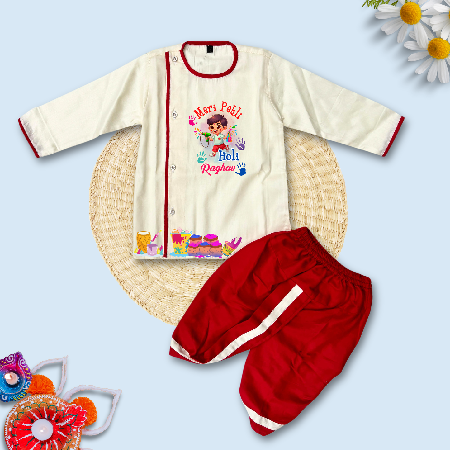 Meri Pehli Holi Dhoti Kurta