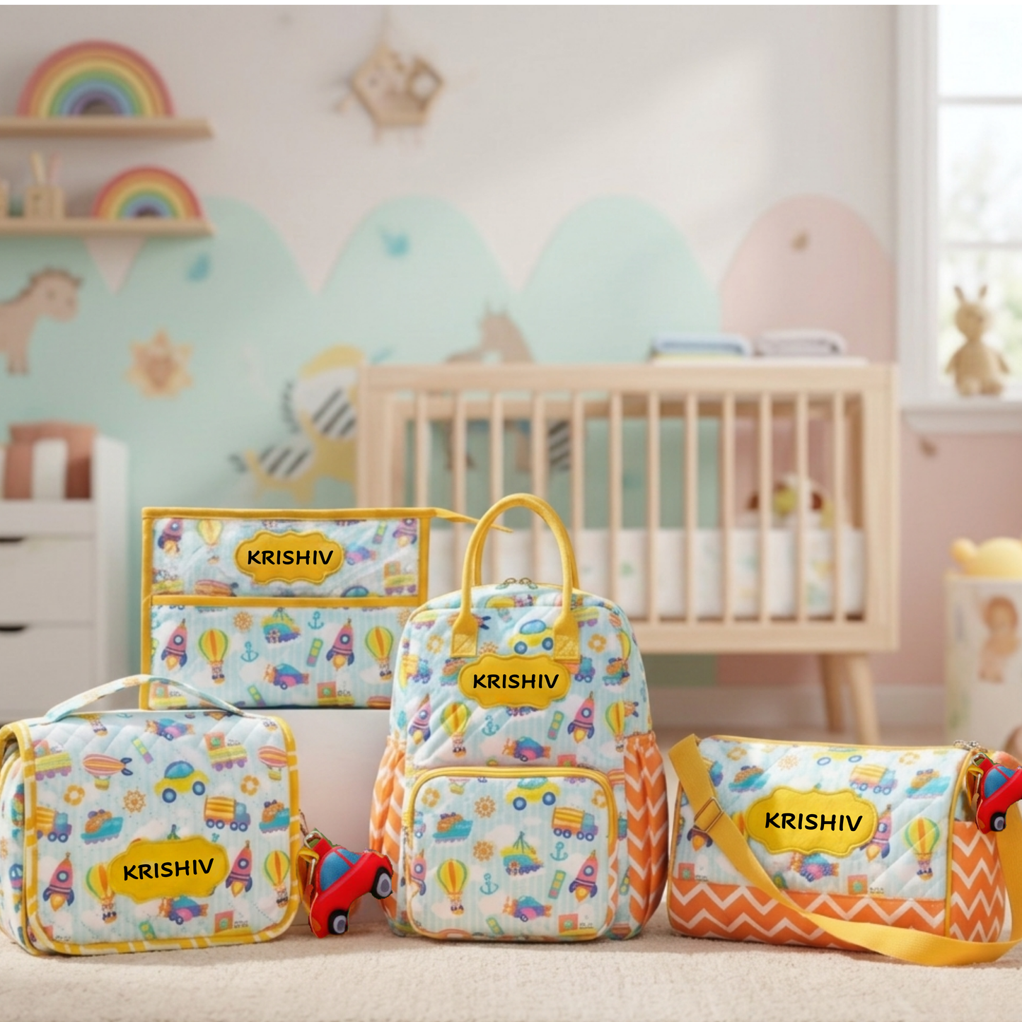 Personalised Giant Travel Bag Combo