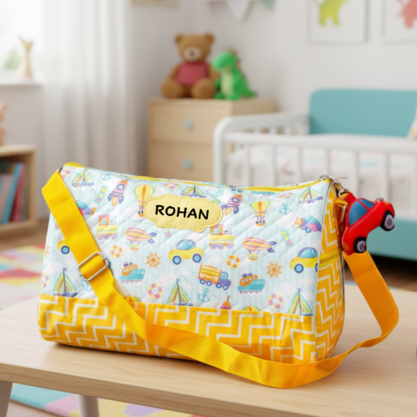 Personalised Travel Duffle Bag