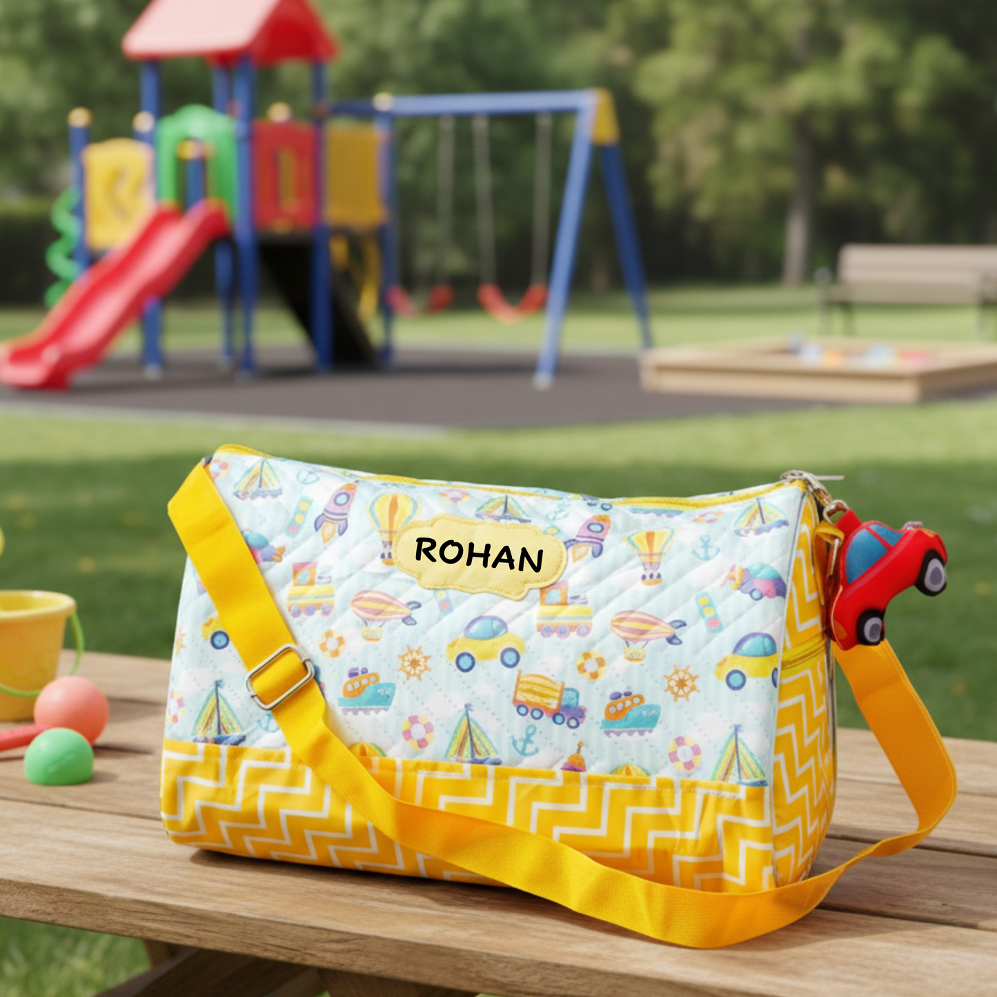 Personalised Travel Duffle Bag