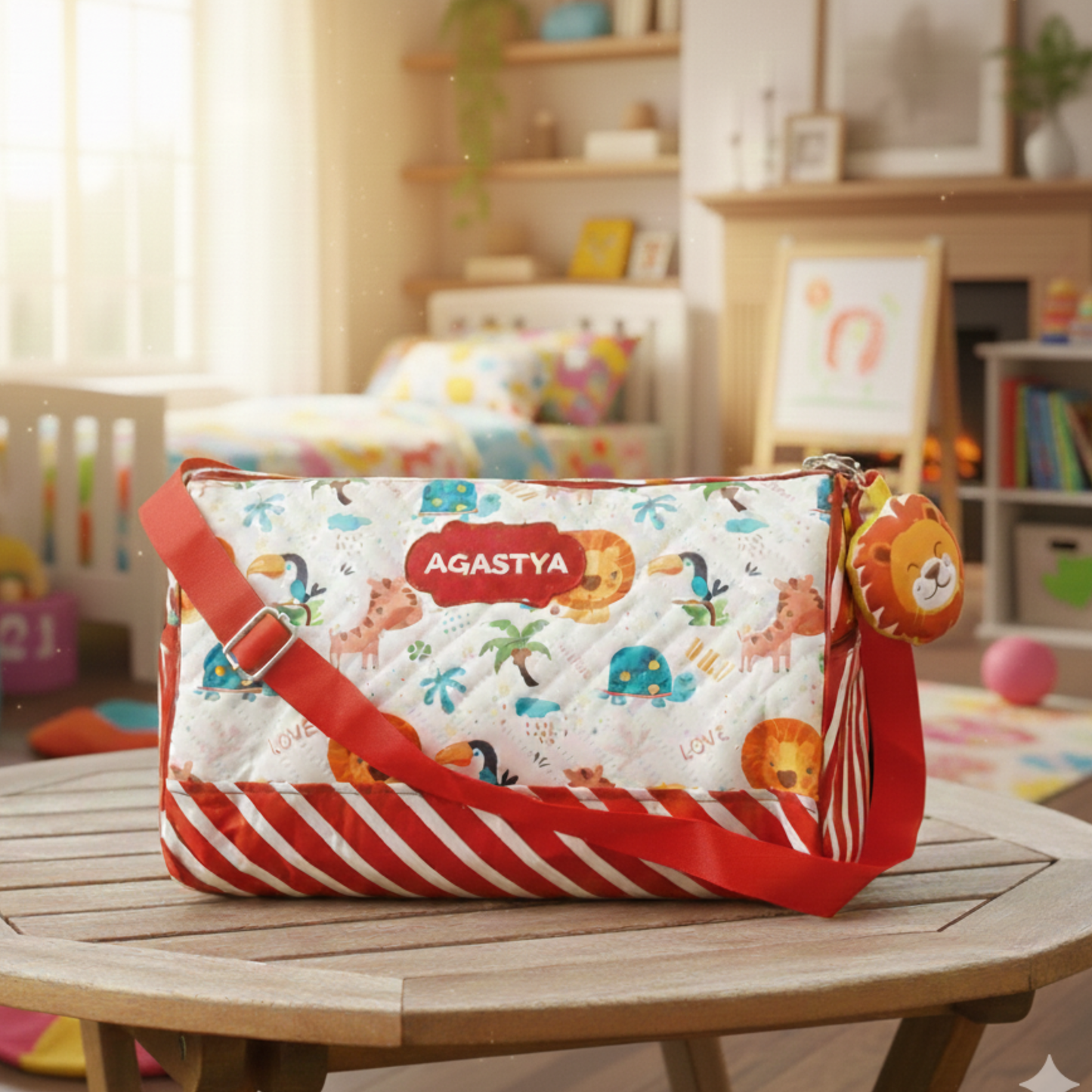 Personalised Travel Duffle Bag