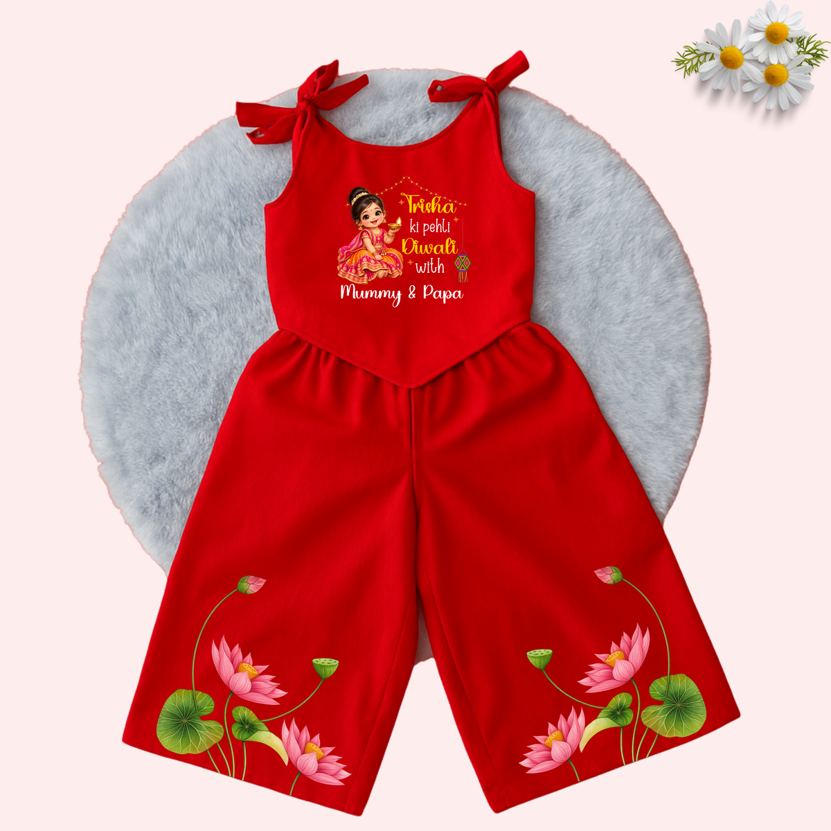 Pehli Diwali with Mummy & Papa Co-ord set