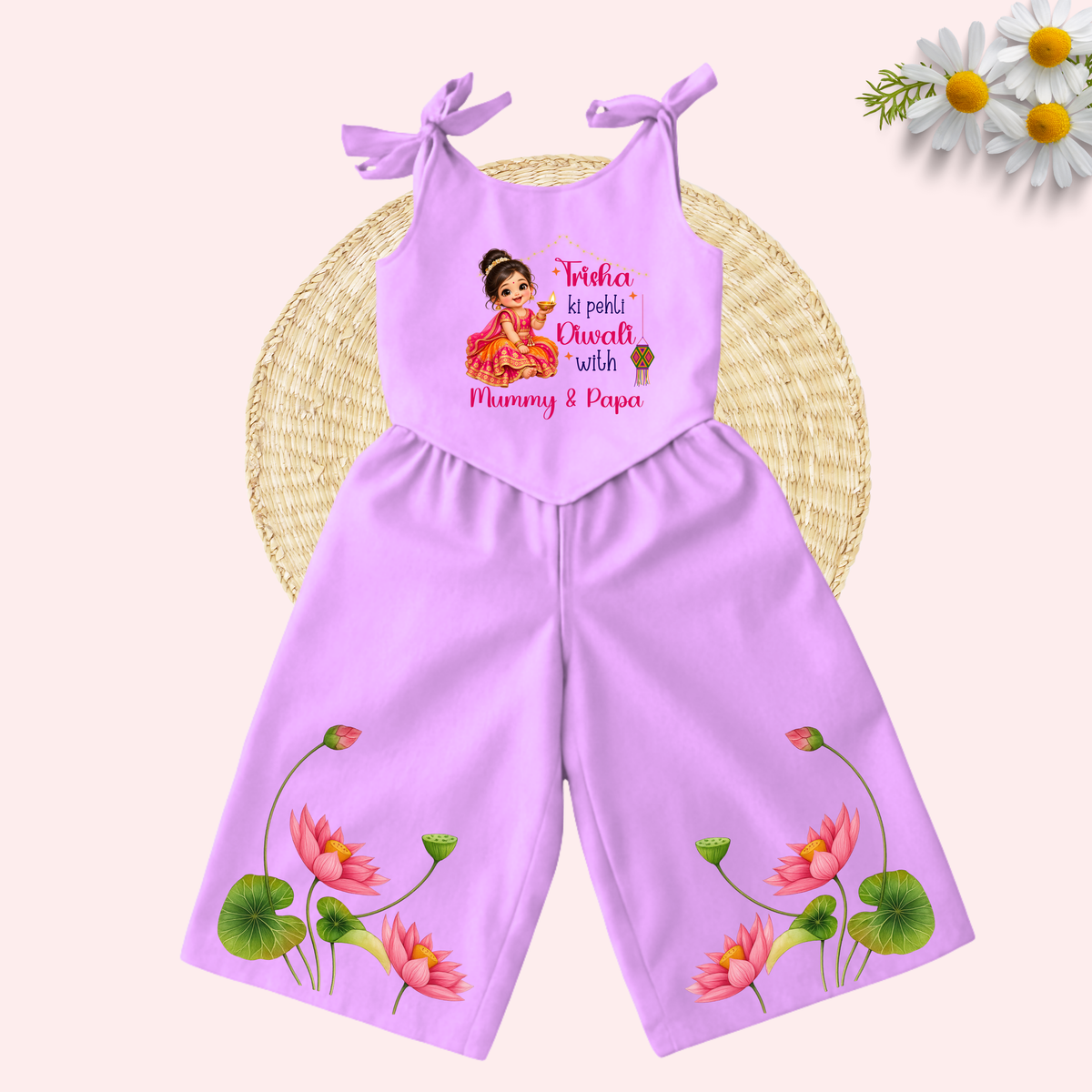 Pehli Diwali with Mummy & Papa Co-ord set