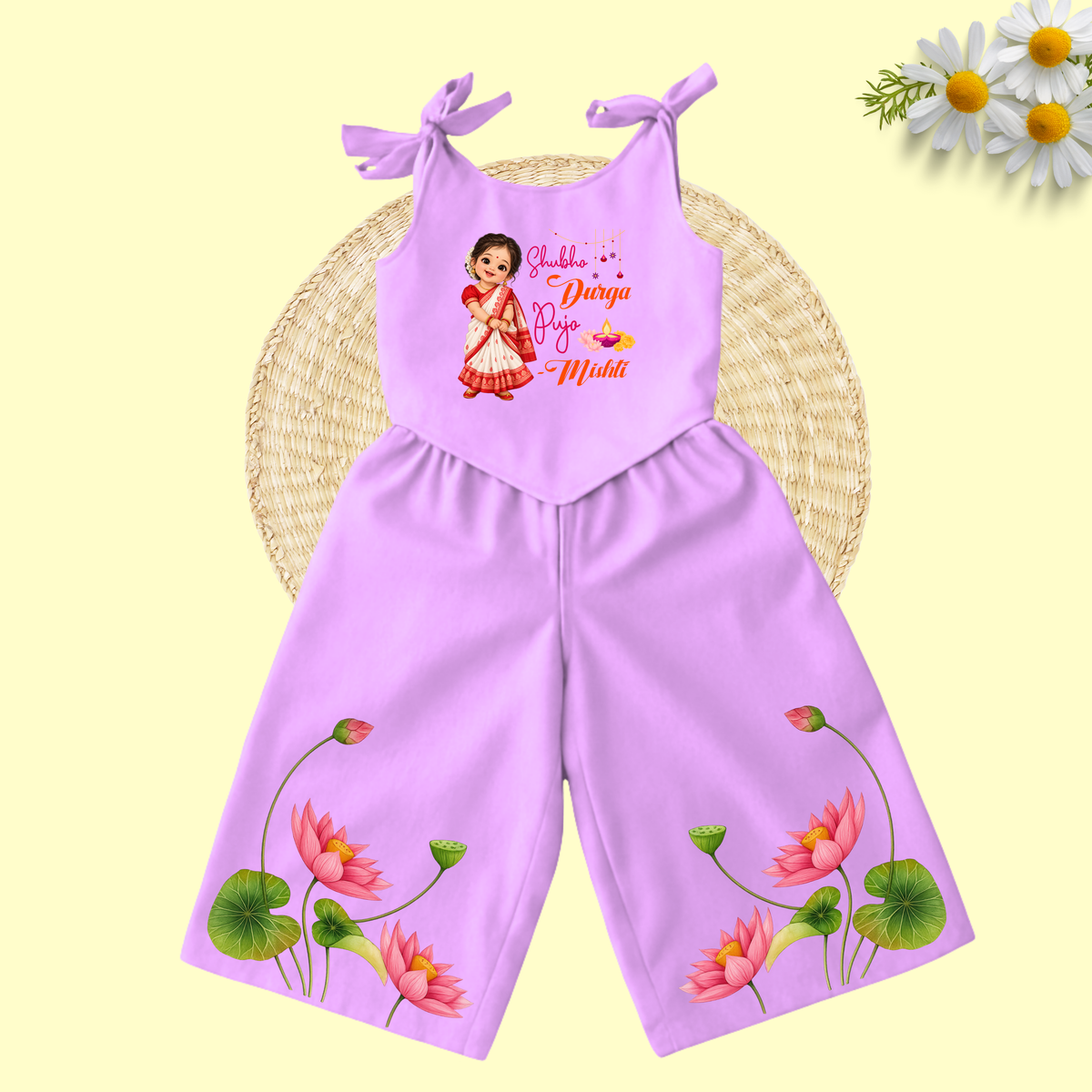 Shubho Durga Pujo Co-ord set