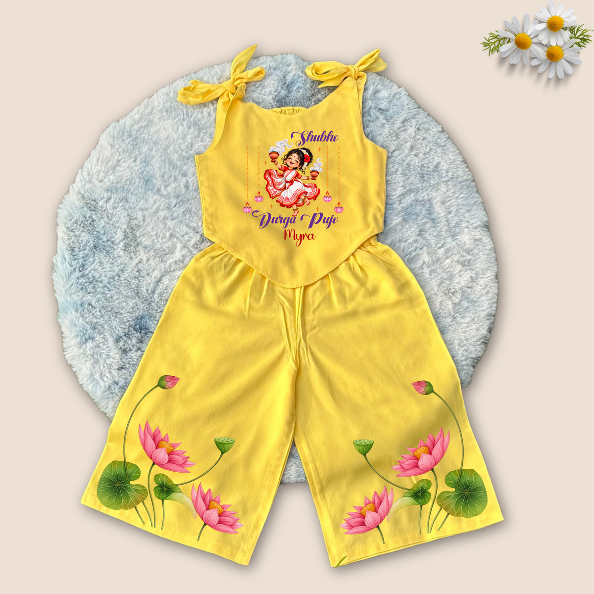 Shubho Durga Pujo co-ord set