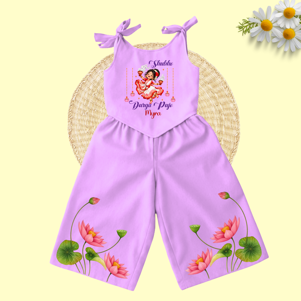 Shubho Durga Pujo co-ord set