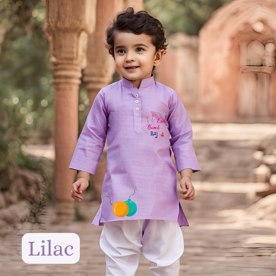 Cute Bomb Kurta Set