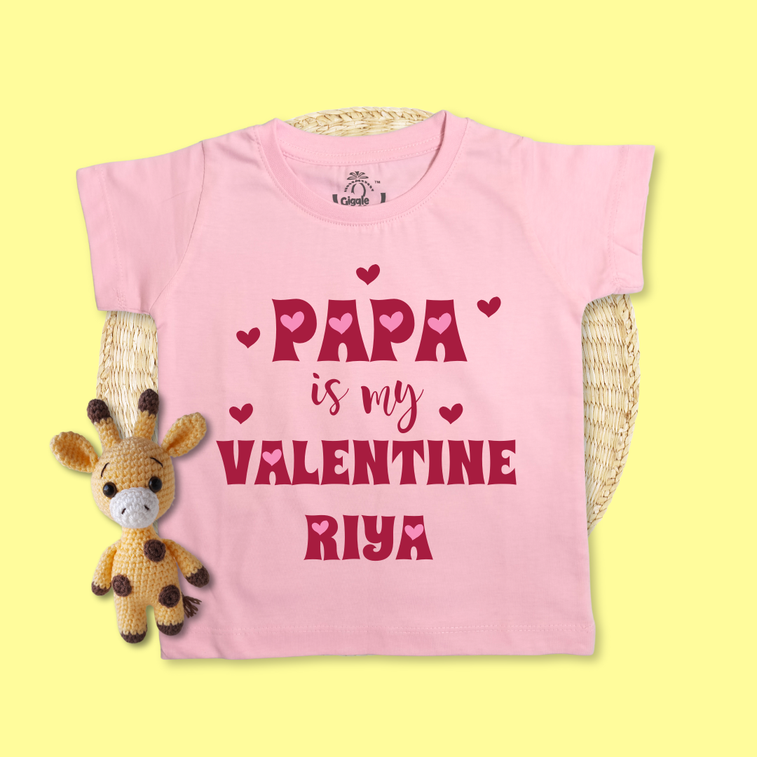 Papa is my valentine