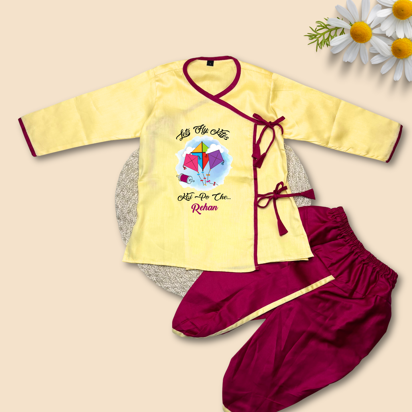 Lets Fly Kites (Dhoti Kurta)