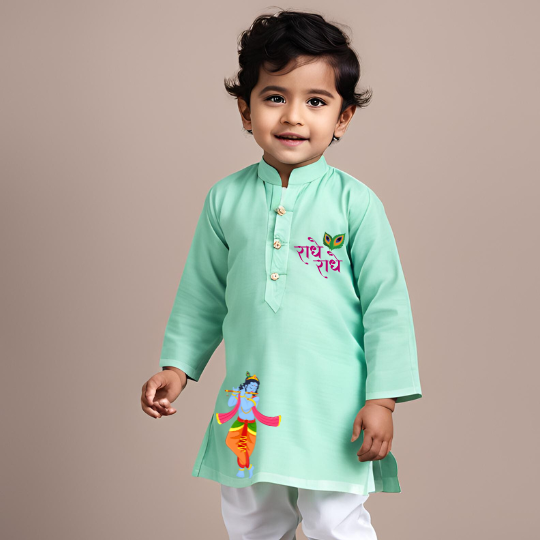 Radhe Radhe Kurta Set