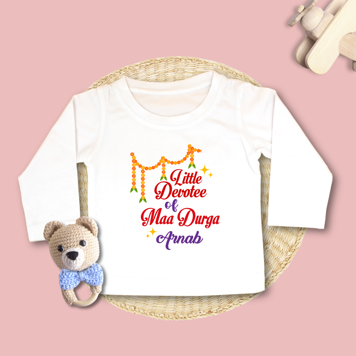 Little Devotee of Maa Durga
