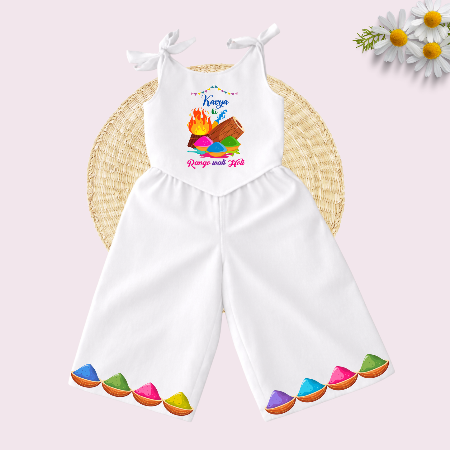 Rango wali Holi Co-ord set