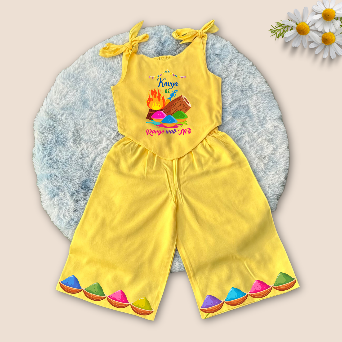 Rango wali Holi Co-ord set