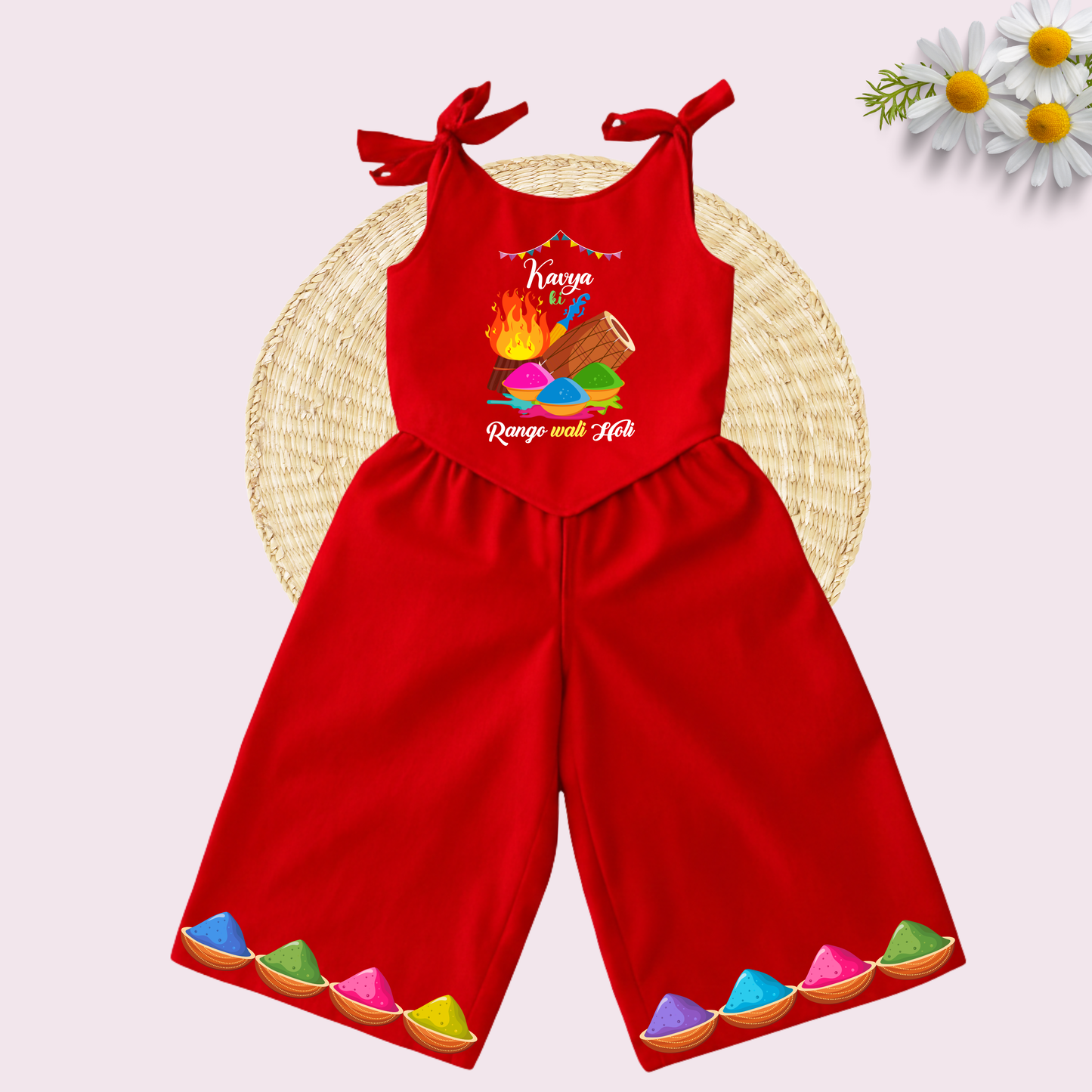 Rango wali Holi Co-ord set