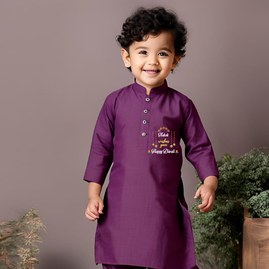 Wishes you Happy diwali Kurta Set