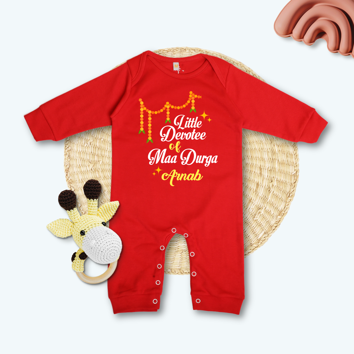 Little Devotee of Maa Durga