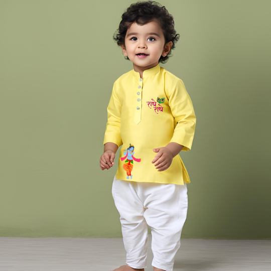 Radhe Radhe Kurta Set