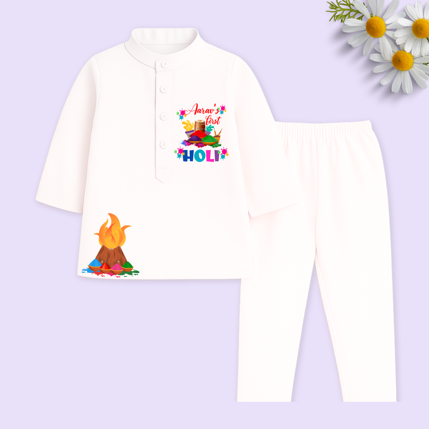 First Holi Kurta set