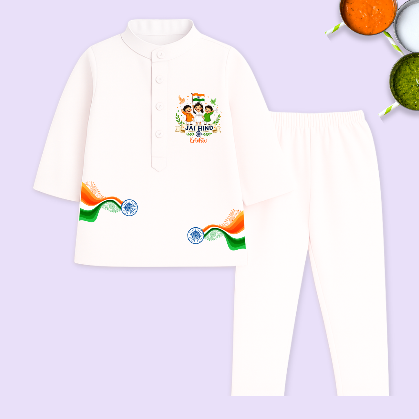 Jai Hind Kurta set