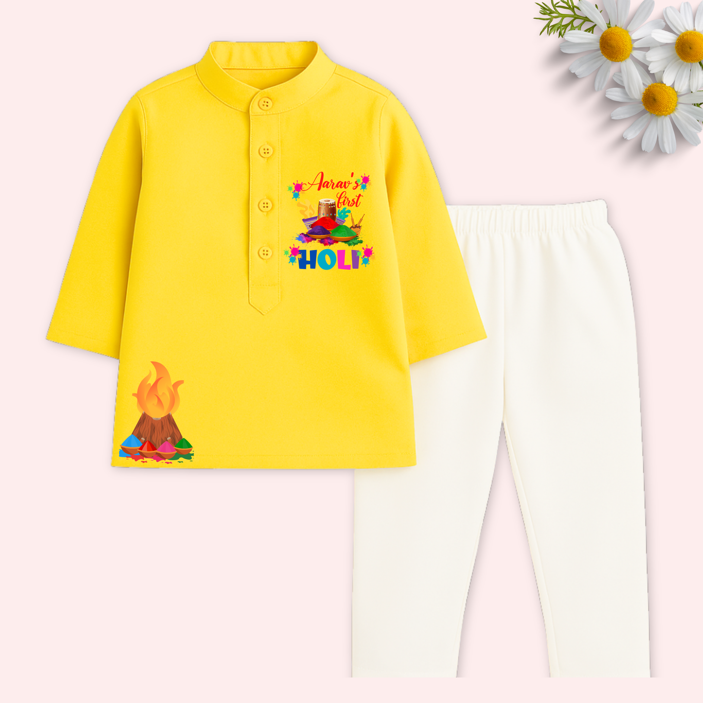 First Holi Kurta set