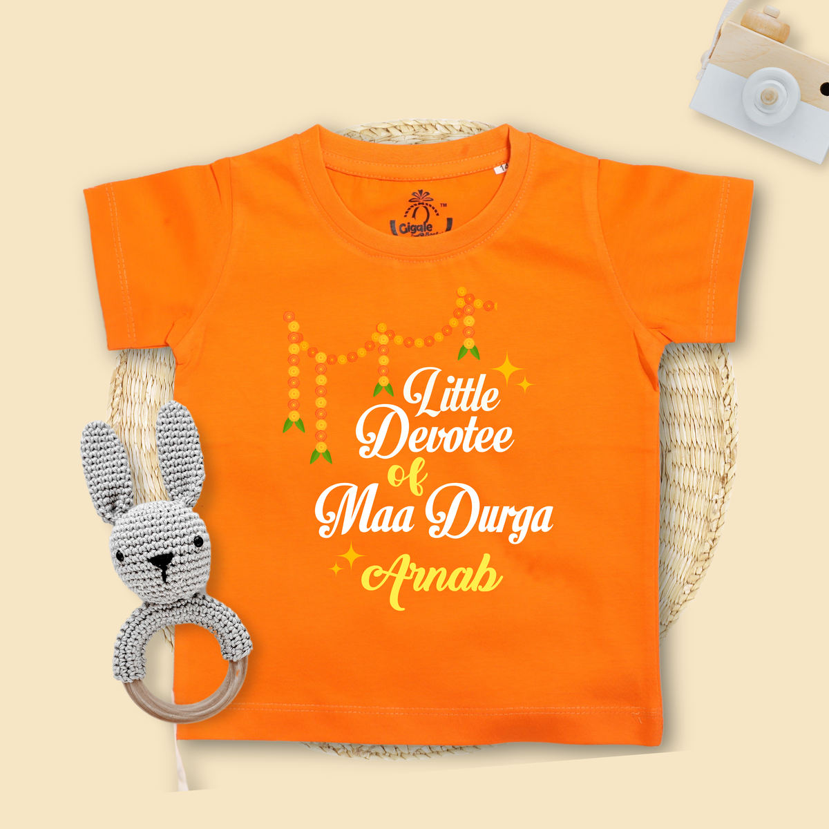 Little Devotee of Maa Durga