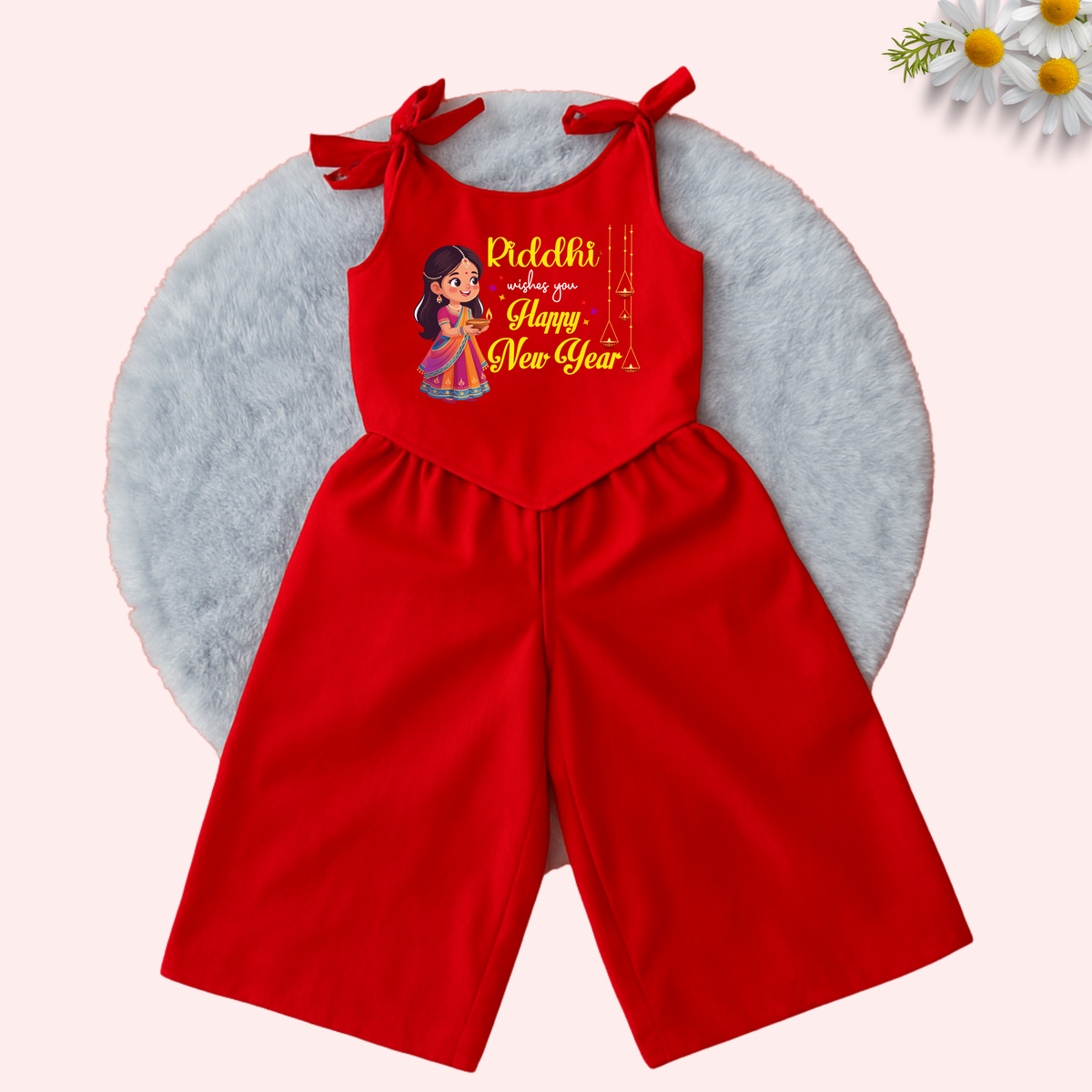 Wishes you Happy New Year Co-ord set