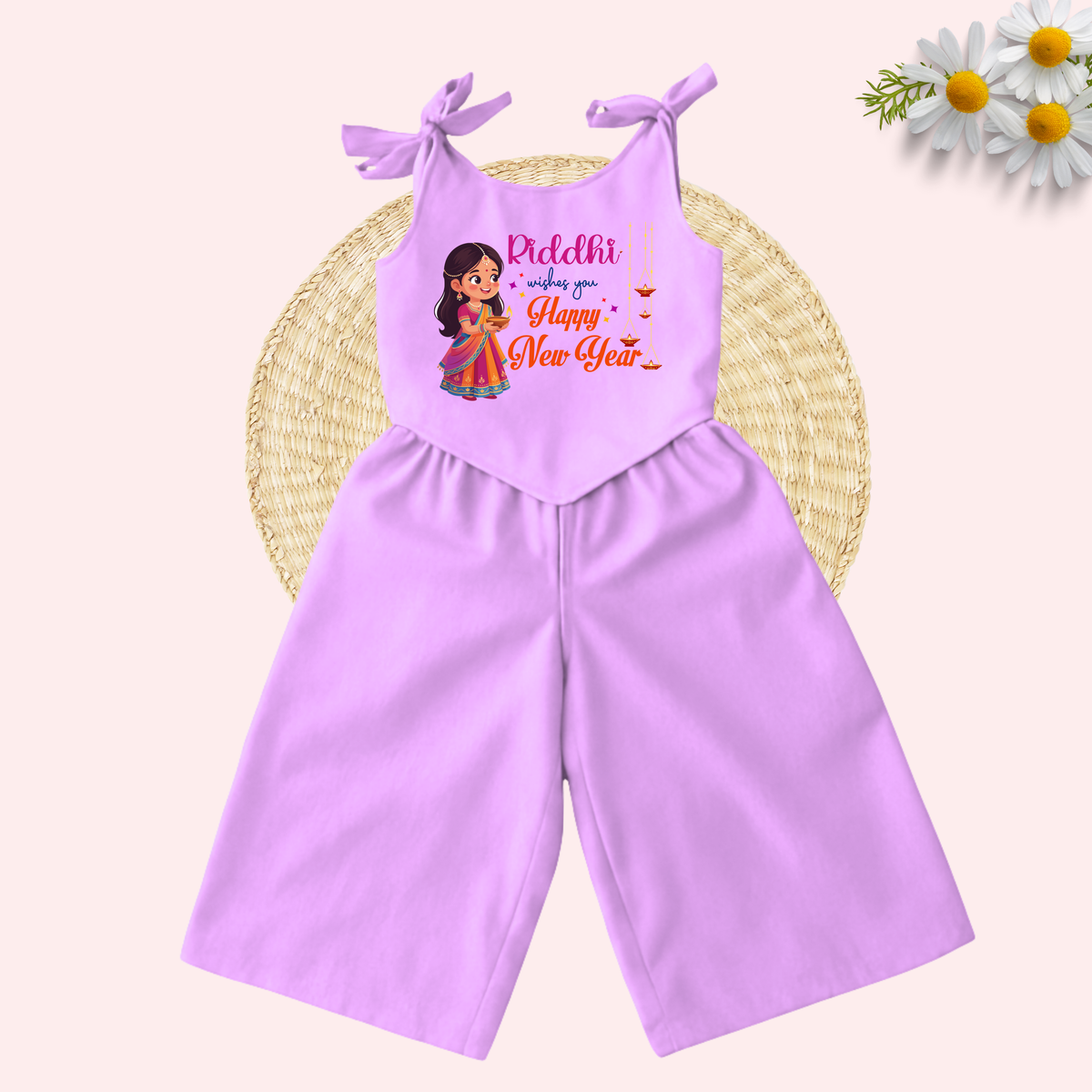 Wishes you Happy New Year Co-ord set
