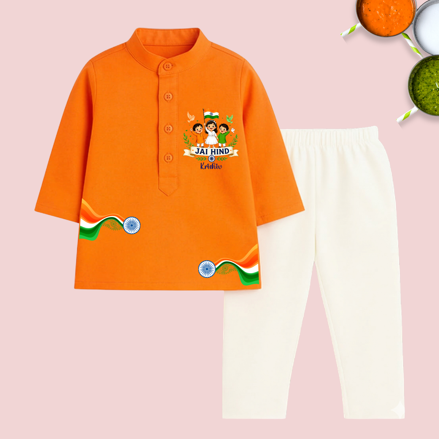 Jai Hind Kurta set
