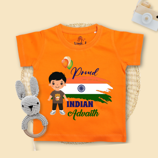 Proud India (boy) (Orange)