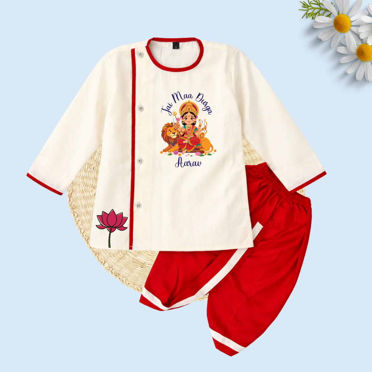 Jai Maa Durga Dhoti Kurta