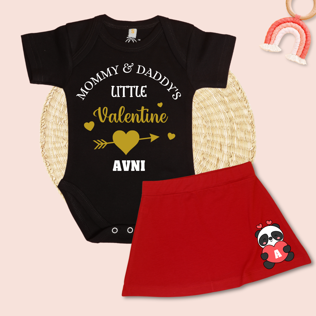 Mommy & Daddy Little valentine Set