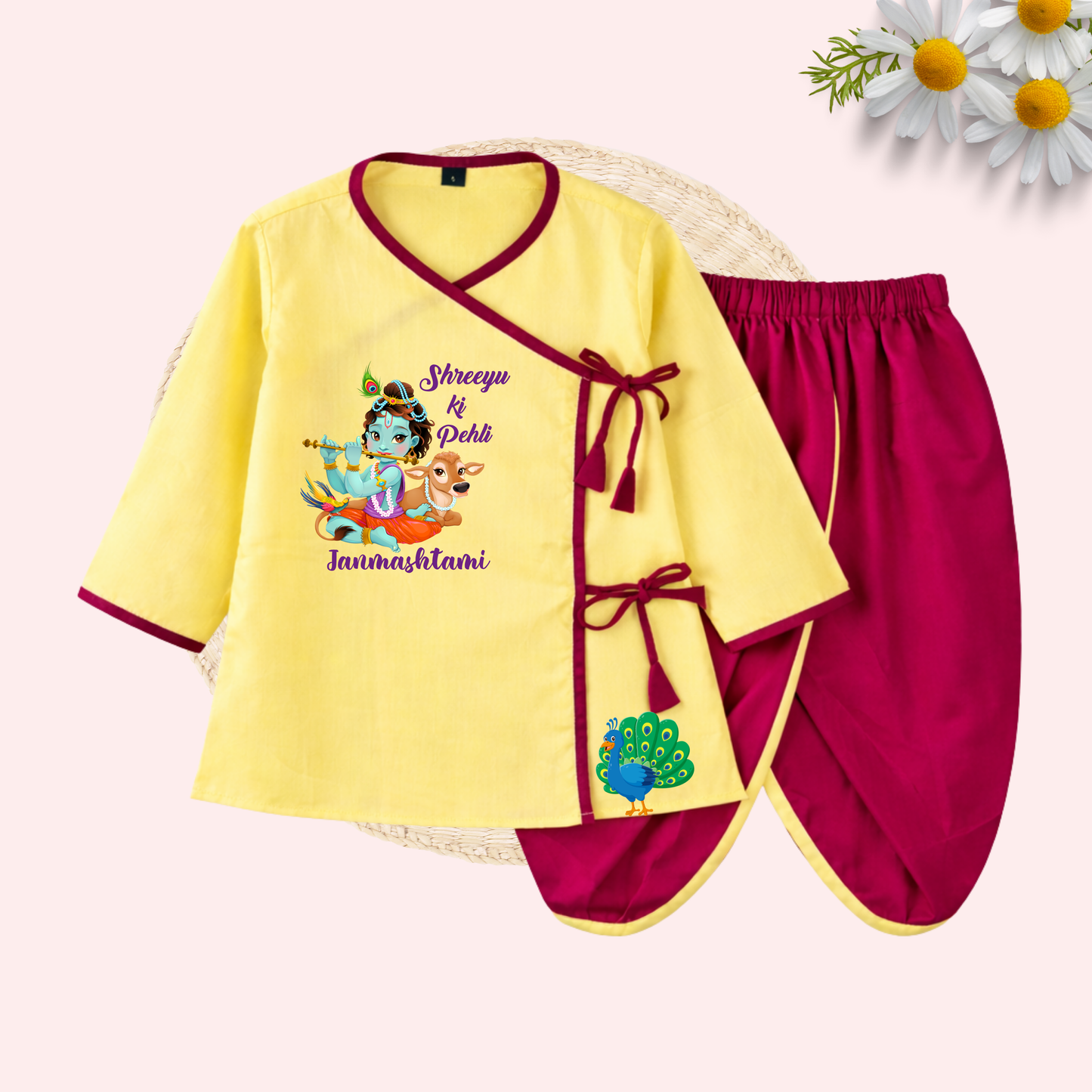 Pehli Janmashtami Dhoti Kurta