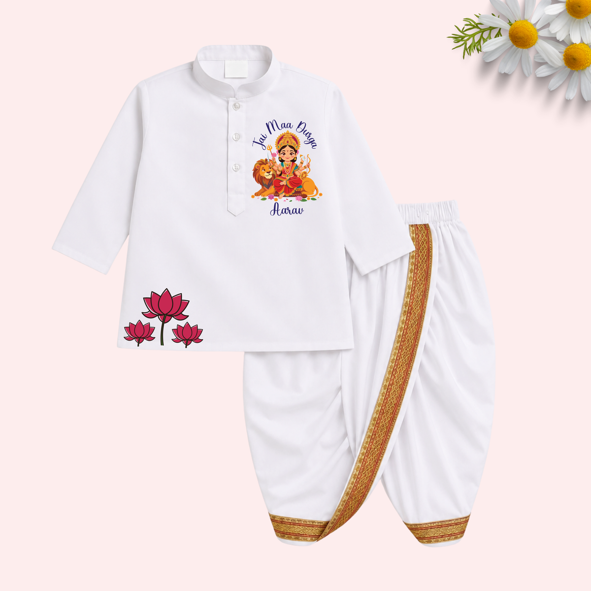 Jai Maa Durga Dhoti Kurta