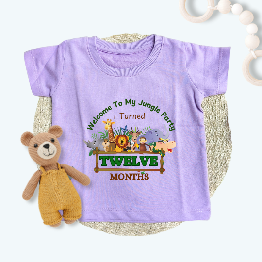 12 months - Jungle Theme