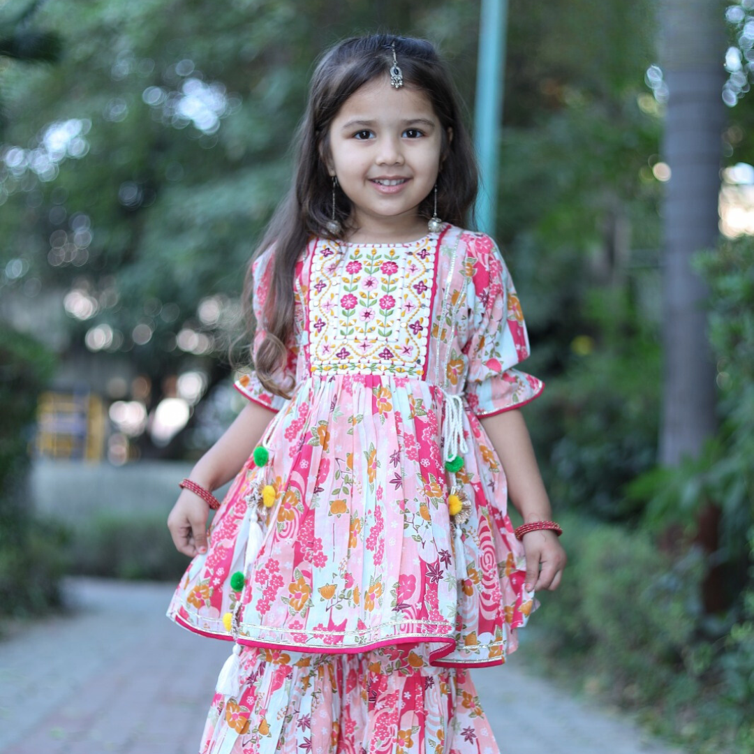 Floral Pink Dress