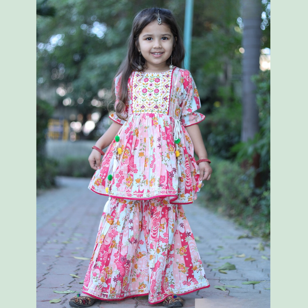 Floral Pink Dress