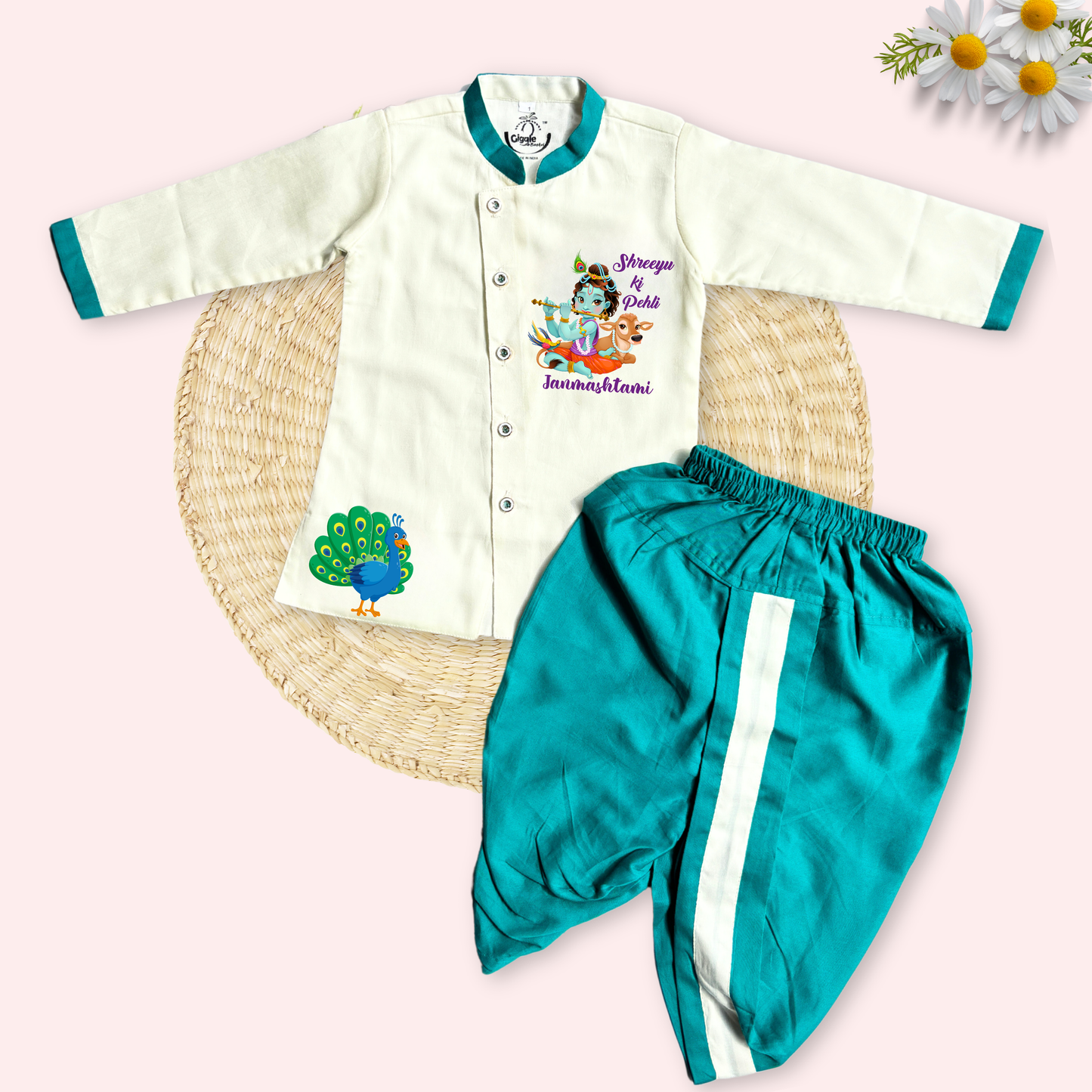 Pehli Janmashtami Dhoti Kurta