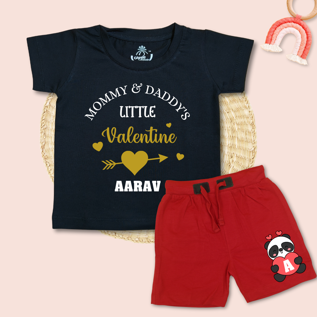 Mommy & Daddy Little valentine Set