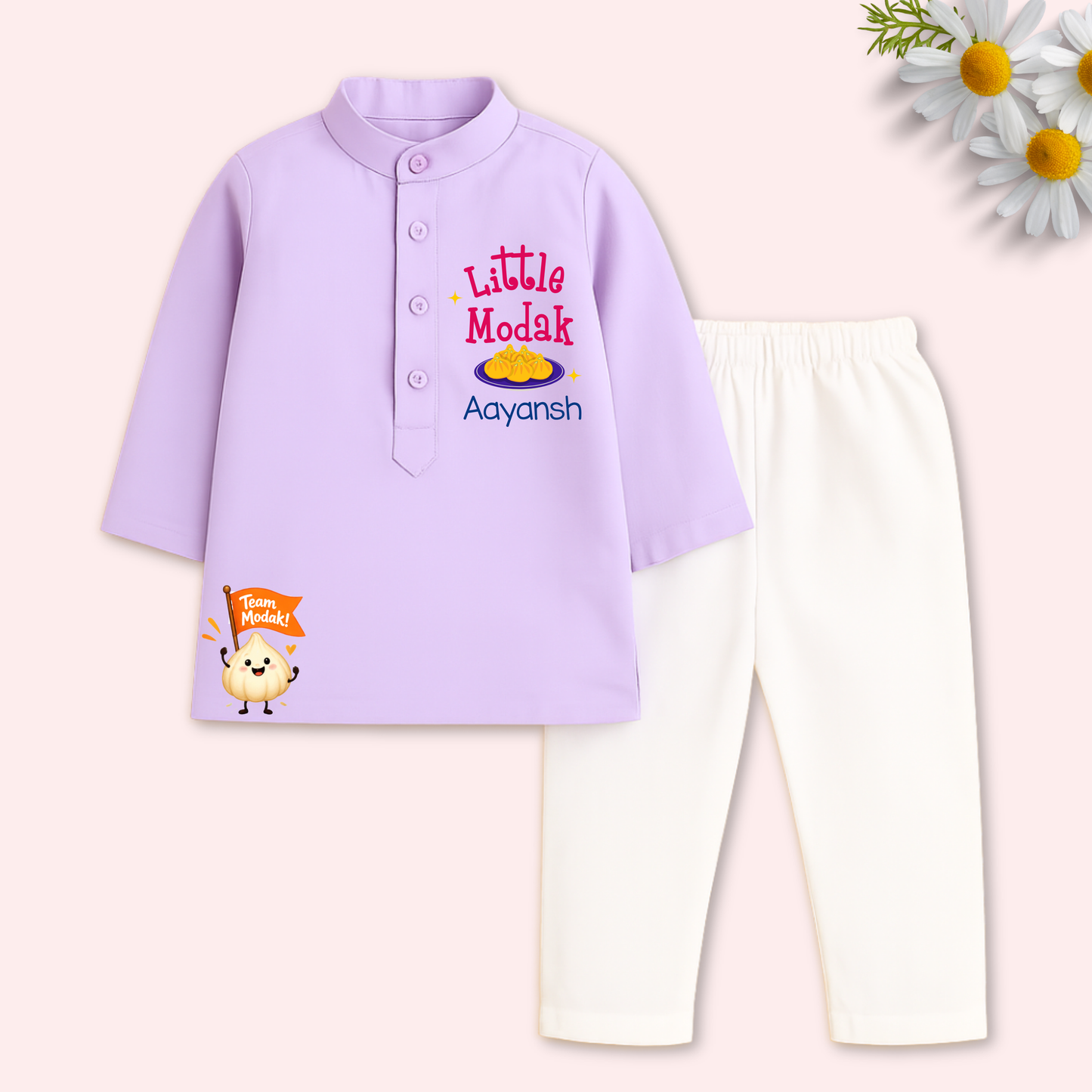Little Modak Kurta set