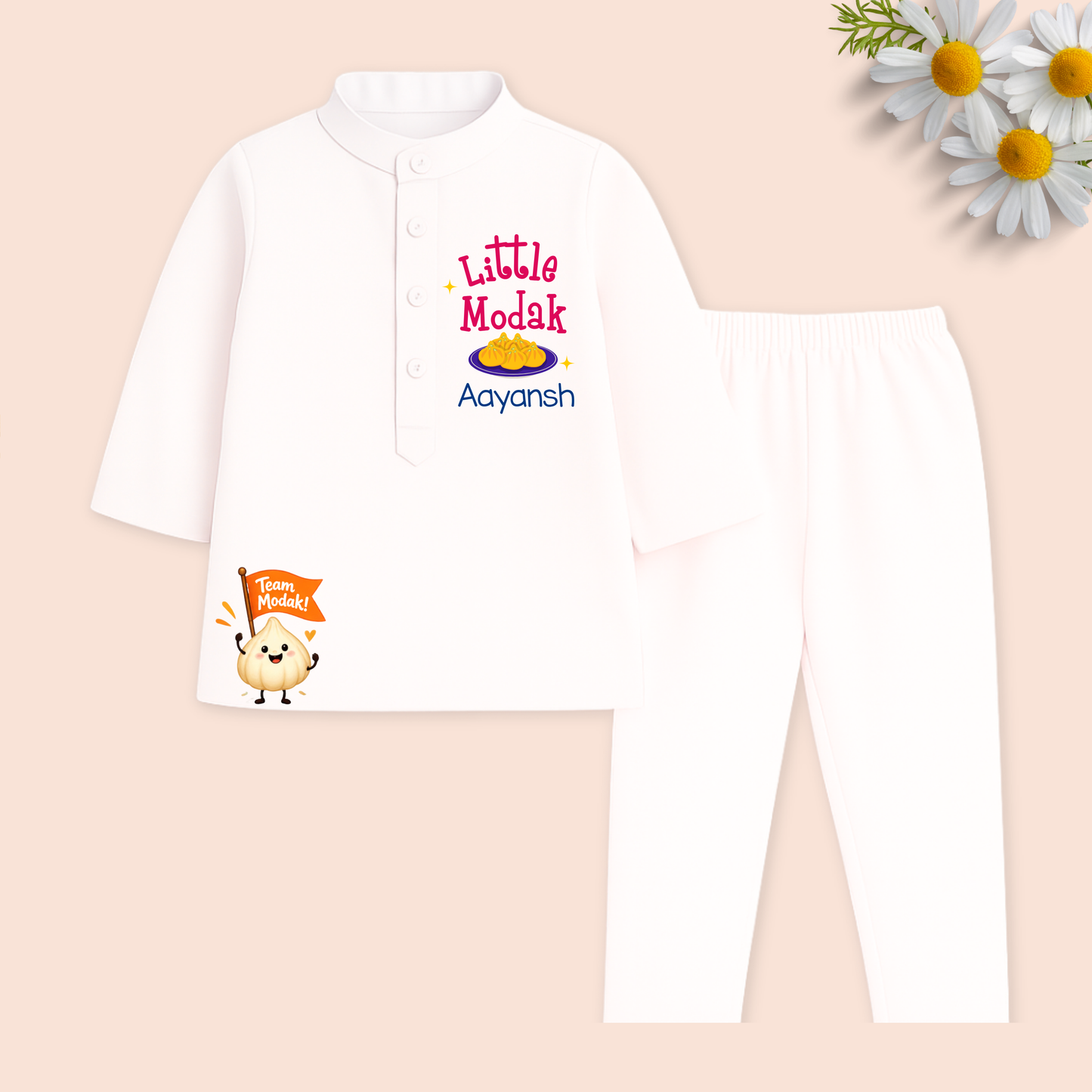 Little Modak Kurta set