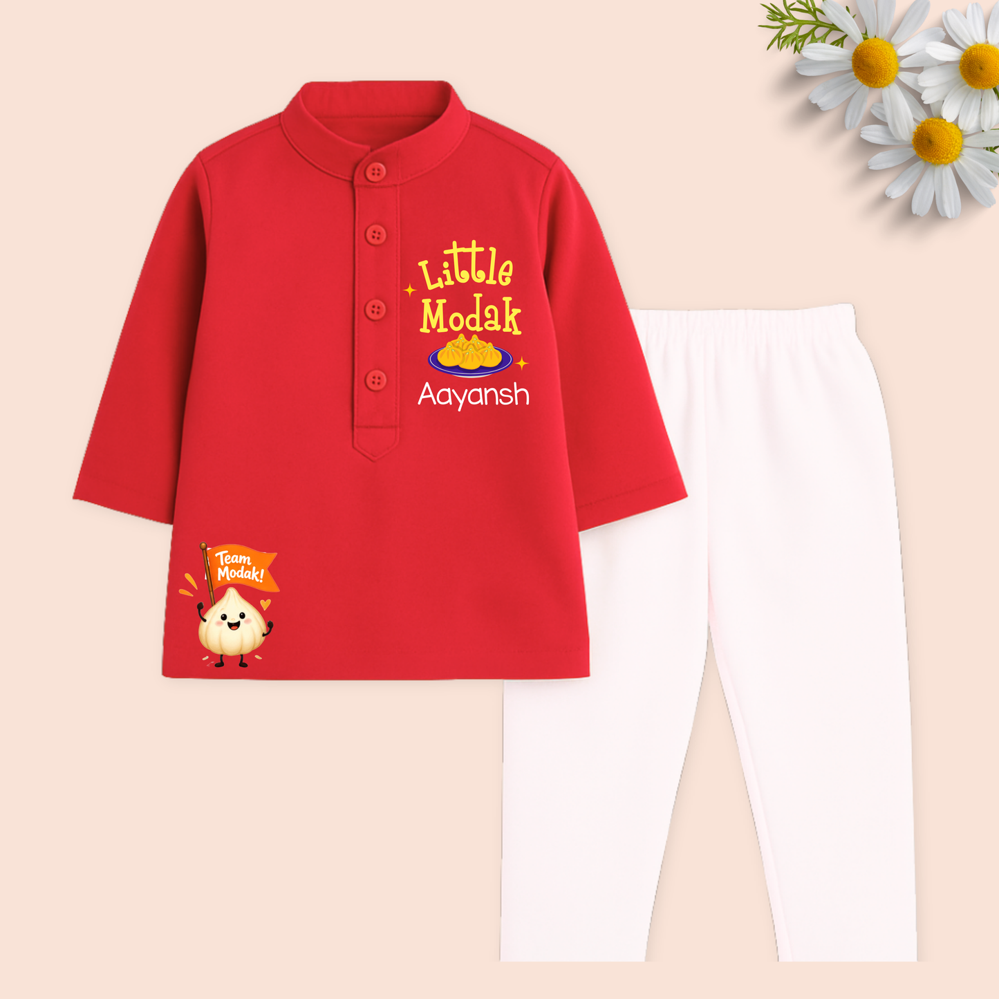 Little Modak Kurta set